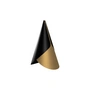Umage - Cornet Lampenschirm, Ø 13.4 x 23.8 cm, Messing / schwarz