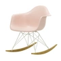 Vitra - Eames Plastic Armchair RAR RE, Ahorn gelblich / weiß / zartrosé