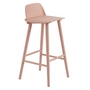 Muuto - Nerd Barhocker H 75 cm, tan rose