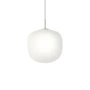 Muuto - Rime Pendelleuchte Ø 37 cm, opal / grau