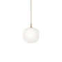 Muuto - Rime Pendelleuchte Ø 25 cm, opal / orange
