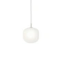 Muuto - Rime Pendelleuchte Ø 25 cm, opal / grau