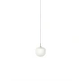 Muuto - Rime Pendelleuchte Ø 12 cm, opal / grau