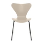 Fritz Hansen - Serie 7 Stuhl, schwarz / Esche light beige gefärbt