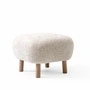 &Tradition - Pouf ATD1, Sheep Moonlight / Eiche geölt