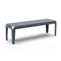Weltevree - Bended Bench Bank L 140 cm, graublau (RAL 5008)