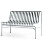 HAY - Palissade Dining Bench ohne Armlehnen, hot galvanised