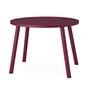 Nofred - Mouse Kindertisch oval 64 x 46 cm, burgundy
