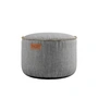 SACK it - RETRO it Cobana Drum Outdoor Pouf, hellgrau