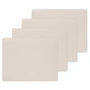 Lind DNA - Tischset Square L, 35 x 45 cm, Nupo soft nude (4er-Set)