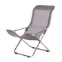 Fiam - Fiesta Sessel, Aluminium / taupe