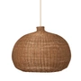 Ferm Living - Rattan Leuchtenschirm, Belly, natur