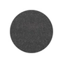 Hey Sign - Untersetzer rund, 5 mm, Ø 20 cm, graphit
