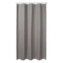 Humdakin - Duschvorhang aus Biobaumwolle, 150 x 200 cm, stone