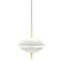 Fritz Hansen - Clam Pendelleuchte Ø 44 cm, weiß
