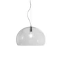 Kartell - Small FL/Y Pendelleuchte, transparent