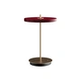 Umage - Asteria Move LED Tischleuchte V2, H 30,6 cm, ruby red