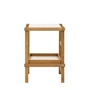 Design House Stockholm - Frame Regal small, 42,2 x 39 x 58 cm, Eiche / weiß