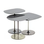 Kartell - Thierry Beistelltisch Trio, grau (3er-Set)