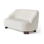 &Tradition - Margas LC3 2-Sitzer Sofa, Walnuss / elfenbein (Karakorum 001)
