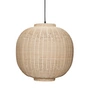 Hübsch Interior - Chand Pendelleuchte, H 43 x Ø 45 cm, rattan