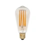 Tala - Squirrel Cage LED-Leuchtmittel E27 3W, Ø 6,4 cm, transparent gelb