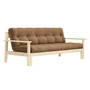 Karup Design - Unwind Schlafsofa, Kiefer natur / mocca (755)