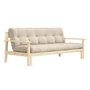 Karup Design - Unwind Schlafsofa, Kiefer natur / beige (747)