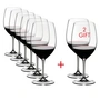 Riedel - Vinum Weingläser, Cabernet / Merlot, transparent, 610 ml (6+2 gratis)