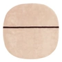 Normann Copenhagen - Oona Teppich, 140 x 140 cm, rose