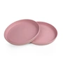 Sebra - MUMS Kinderteller, Ø 19 cm, blossom pink (2er-Set)