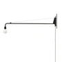 Vitra - Petite Potence Wandleuchte, deep black