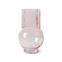 HKliving - Glas Vase, sundae pink