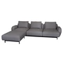 Cane-line - Aura Sofa 2, 3-Sitzer, dunkelgrau, (Cane-line Ambience)