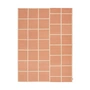 Kvadrat - Kelim Untitled_AB14 Teppich, 180 x 240 cm, orange / beige (0060 Red earth)