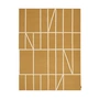 Kvadrat - Kelim Untitled_AB13 Teppich, 180 x 240 cm, gelb / beige (0032 Sun)