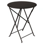 Fermob - Bistro Klapptisch Ø 60 cm, lakritze