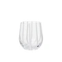 Broste Copenhagen - Stripe Trinkglas, H 10 cm