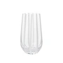 Broste Copenhagen - Stripe Trinkglas, H 15 cm
