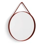 HAY - Strap Mirror No. 2 , Ø 70 cm, rot