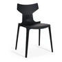 Kartell - Re-Chair Stuhl, powered by Illy, schwarz matt