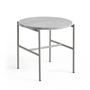 HAY - Rebar Beistelltisch Ø 45 x H 40,5 cm, Marmor grau / fossilgrau