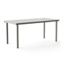 NINE - 19 Outdoors Dining Tisch, rechteckig, 167 x 80 cm, grau
