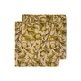 HKliving - Baumwollservietten, 30 x 30 cm, mediterranean olive (2er-Set)