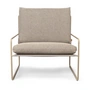 Ferm Living - Desert Dolce Outdoor Sessel, cashmere / dark sand
