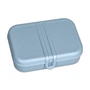 Koziol - Pascal L Lunchbox mit Trennsteg, nature flower blue