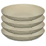 Koziol - CLUB PLATE Teller tief, Ø 22 cm, nature desert sand (4er-Set)