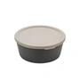 Koziol - Connect Schale, mit Deckel, 400 ml, nature ash grey