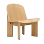 HAY - Chisel Lounge Chair, Eiche
