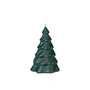 Broste Copenhagen - Pinus Weihnachtsbaumkerze, Ø 10 cm, grape leaf green